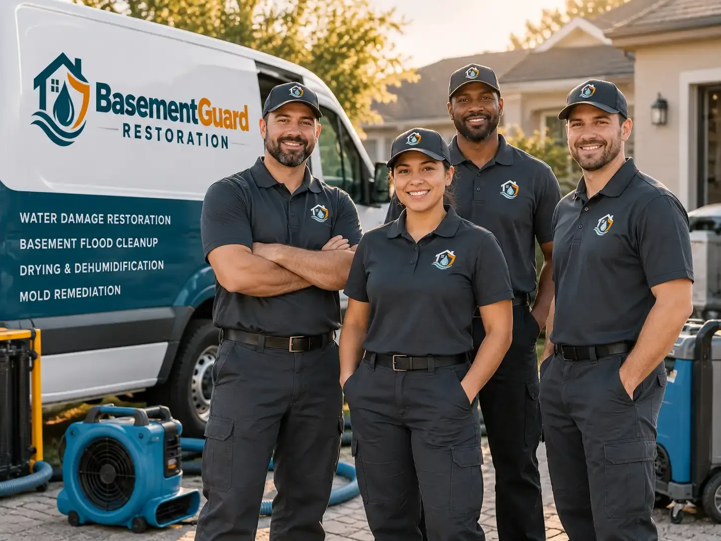 Basement Water Damage Restoration company in Everetts, NC